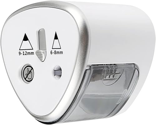 Miniatura 9 de Sacapuntas eléctrico para lápices de colores, sacapuntas eléctrico, adecuado para todos los lápices, lápices de colores, crayones de cera y para
