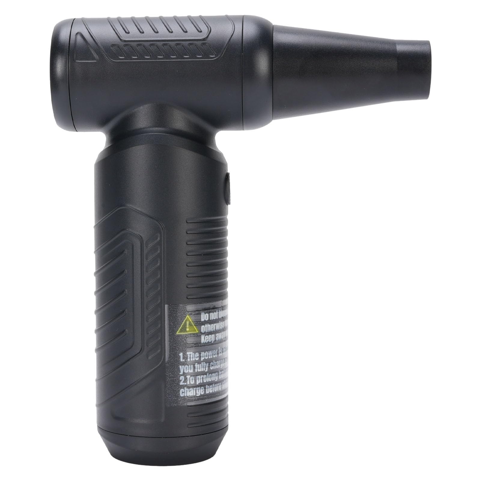 Soffiatore per Polvere Ad Aria Compressa, 130.000 Giri/min, Senza Fili, Ricaricabile, con 3 velocità, 2 Ugelli, 3 Spazzole, Batteria da 6000 MAh, per la Pulizia della Tasti