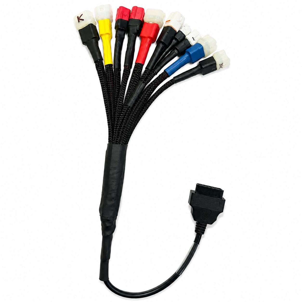 MAPOUT24 11-in-1 OBD-II BS6/BS7 Bike Diagnostic Cable | Multi Coupler Scanning Cable, For Motorcycles & Scooters, Compatible with V519, V311, V317 & ELM327 OBD2 Scanners, SMPL101-image-5