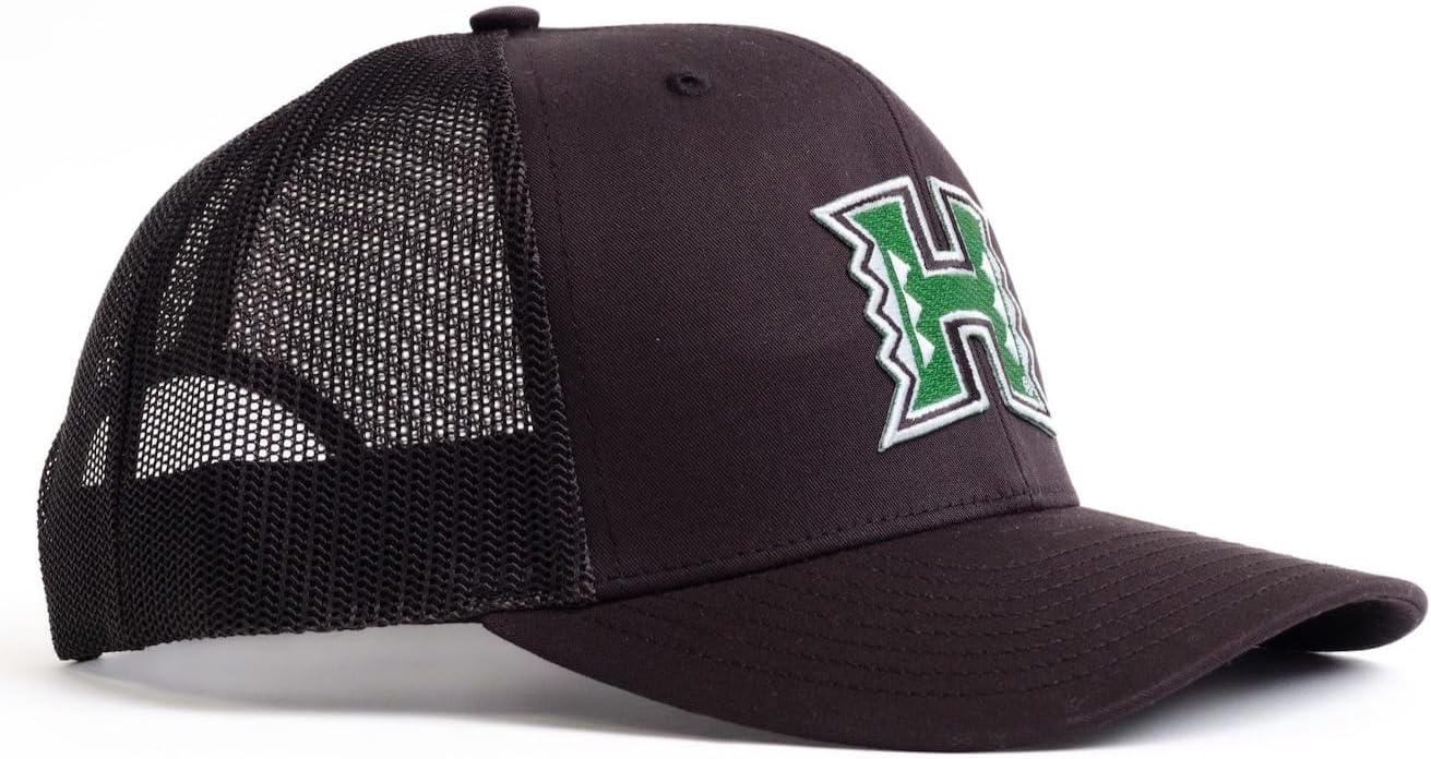 Premium Collegiate Black Trucker Hat