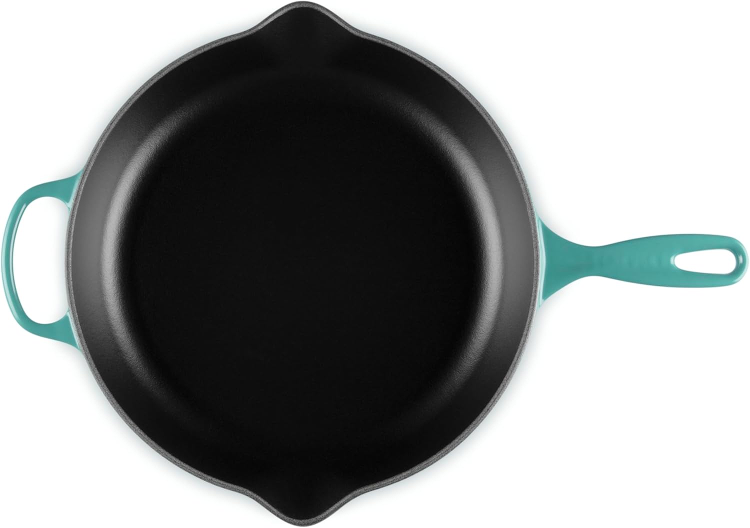 Le Creuset Enameled Cast Iron Signature Round Skillet, 11.75", Riviera