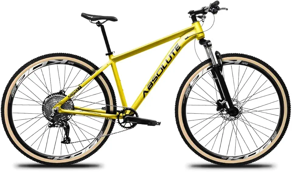 Bicicleta Aluminio Aro 29 Absolute Nero 5 13v Pedivela Single 1v Catraca K7 13V Freio a Disco Garfo De Suspensão