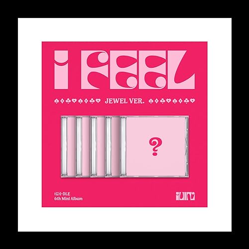 (G) I-DLE I FEEL 6 Mini Álbum CD+POB+Libro+Papel lírico+Tarjeta Foto+Seguimiento Sellado GIDLE I-DLE (joya aleatoria)