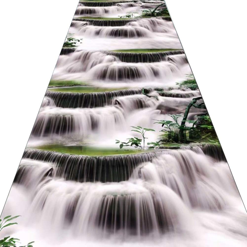 Tapis long de couloir lavable idéal pour protéger le sol