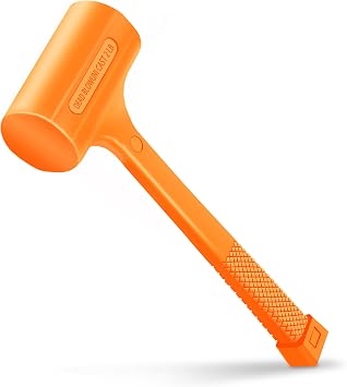 YIYITOOLS 2LB DeadBlow Hammer, HeavyDuty Unibody Molded Construction