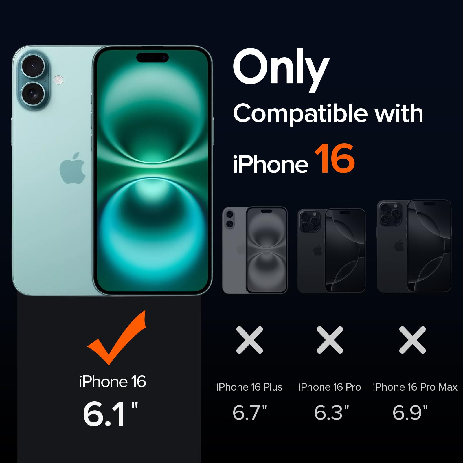 iVoler Cover Magnetica per iPhone 16, [Compatibile con MagSafe] [Protezione Antiurto di Grado Militare] Custodia Traslucida Opaca Posteriore Sottile Silicone Protettiva Case（Verde）