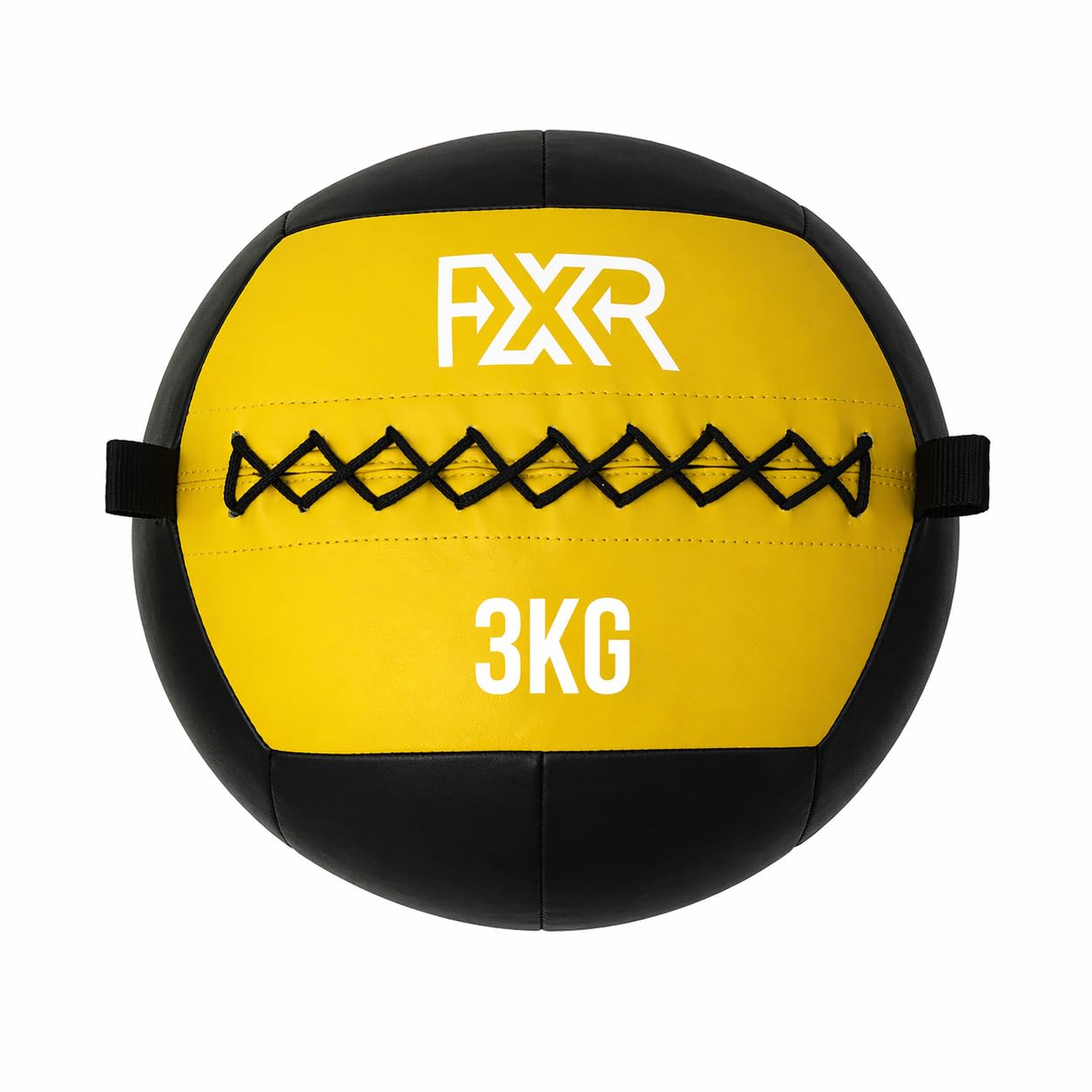 FXR Sports Strength Premium Wall Medicine Balls (2kg-10kg Available) (3kg (Yellow))