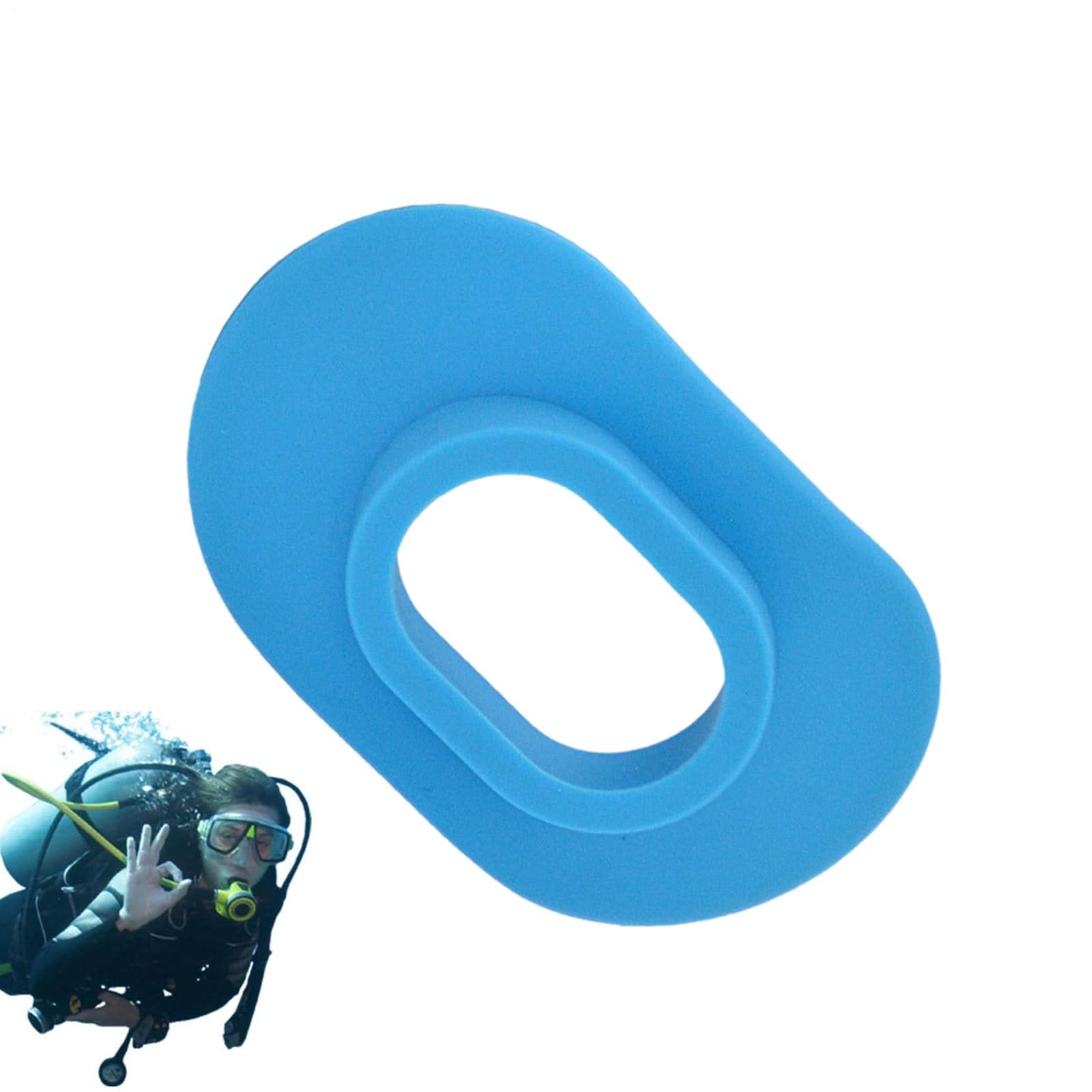 Generico Boquilla de regulador de Submarinismo,Boquilla de Buceo - Manga Protectora Flexible de Silicona para Labios,Aparatos de respiración para Profundo, Equipo