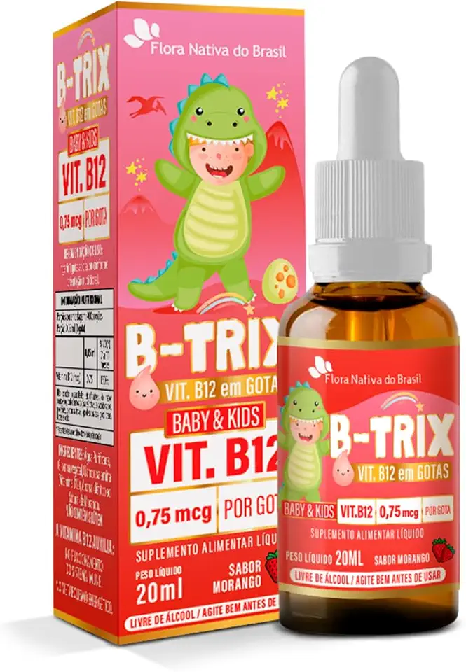 KIDS - B-TRIX (Methyl B12 4,5mcg) Sabor Morango 20ml