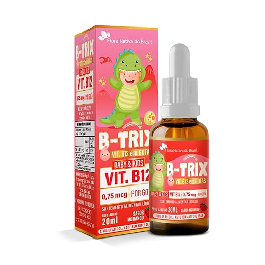 KIDS - B-TRIX (Methyl B12 4,5mcg) Sabor Morango 20ml