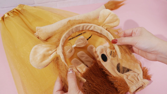 Disfraz de León para Niñas con Accesorios Halloween miniatura 7