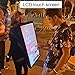 21-inch LCD Video Advertising Backpack,1920 * 1080 Resolution Ratio, Human Walking Backpack Digital Billboard (Mobile Version+Touch Screen)