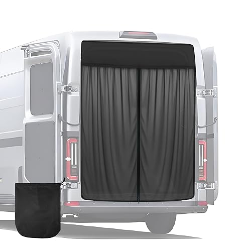 Magnetic Van Bug Screen for Side Doors & Tailgate, 82.7''x65'',