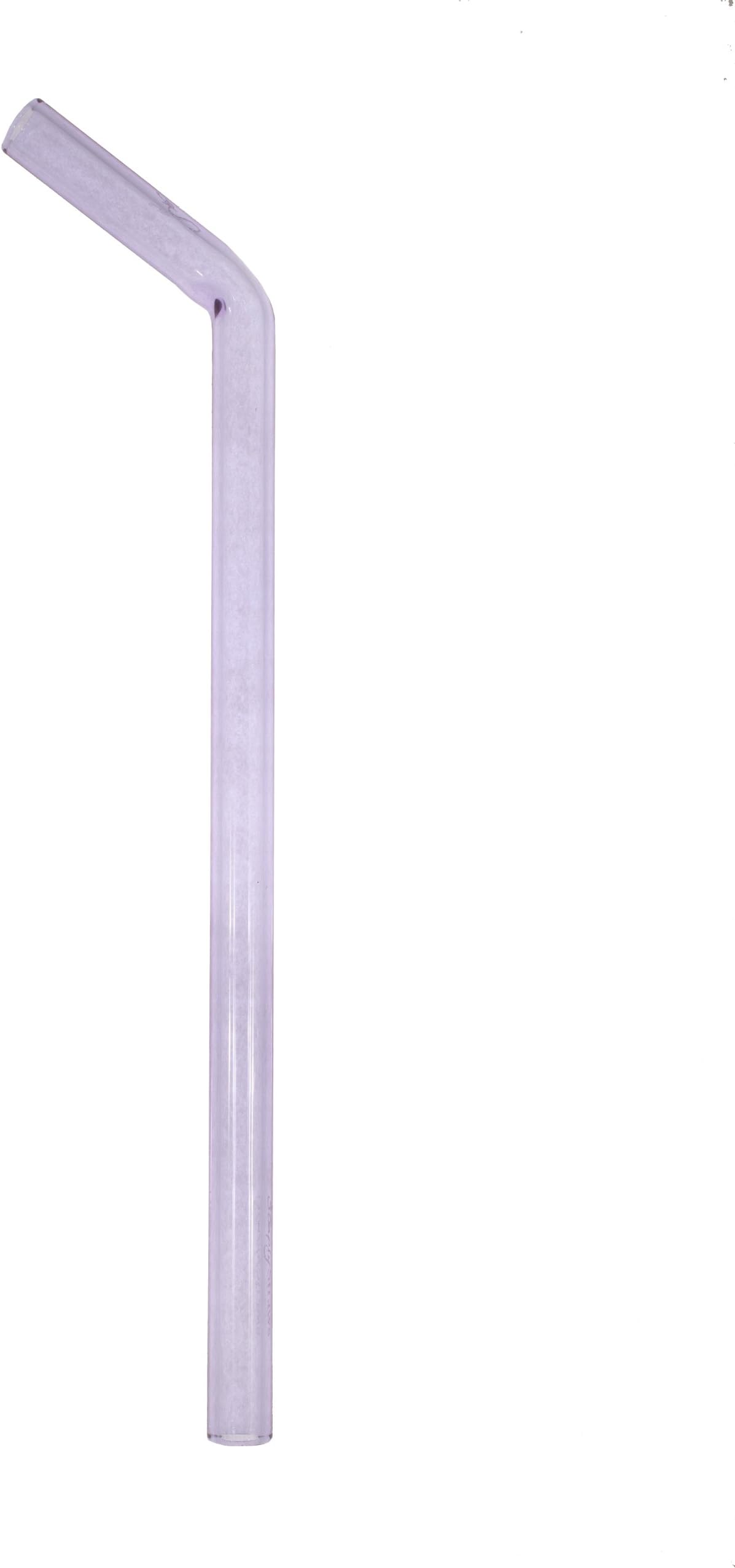 Simply Straws Bent Wide 12mm by 10-Inch Straw, Amethyst