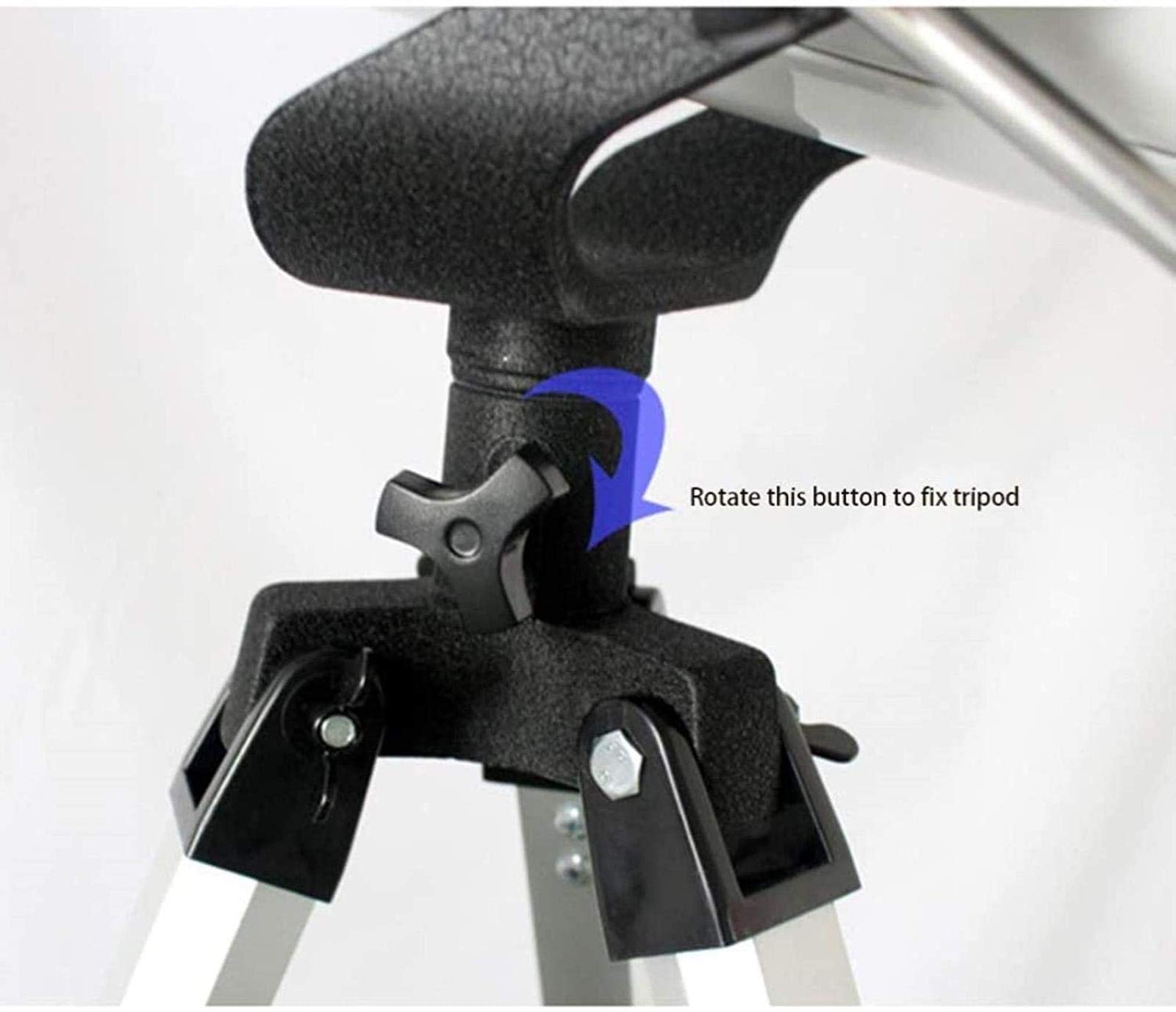 Telescopio astronómico Espacial para niños, telescopios monoculares celestes refractores de 60 mm para niños con trípode, 3 oculares, Juguetes educativos para Principiantes, para Interiores y