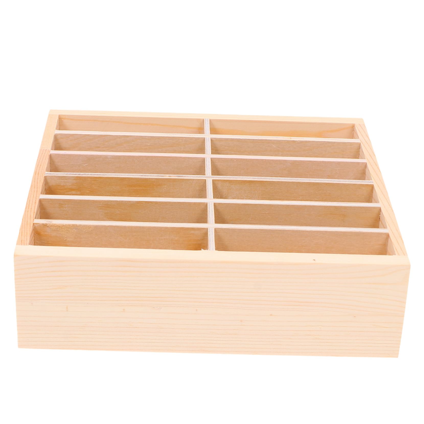 Support pour téléphone en bois noble et panier de rangement haut de gamme pour bureau