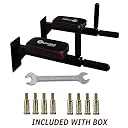 HASHTAG FITNESS Multifunctional wall mount dips stand, dips bar for leg raise, strength training, home gym equipments for exercise, solid dips bar for men and women gallery image