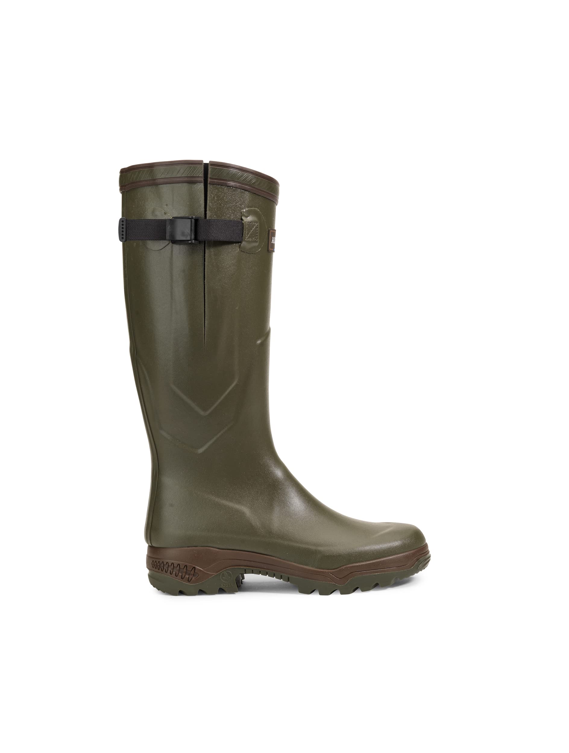 Aigle PARCOURS 2 VAR – Herren-Gummistiefel | Ermüdungsfrei, wadenhoch mit verstellbarem Riemen | Ideal für Jagd, Arbeit und Landwirtschaft | 100 % wasserdicht
