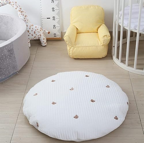 Miniatura 8 de Alfombra de juego para bebés para niños, alfombra de algodón para dormir, alfombra de gimnasio para actividades de gimnasio, alfombra decorativa