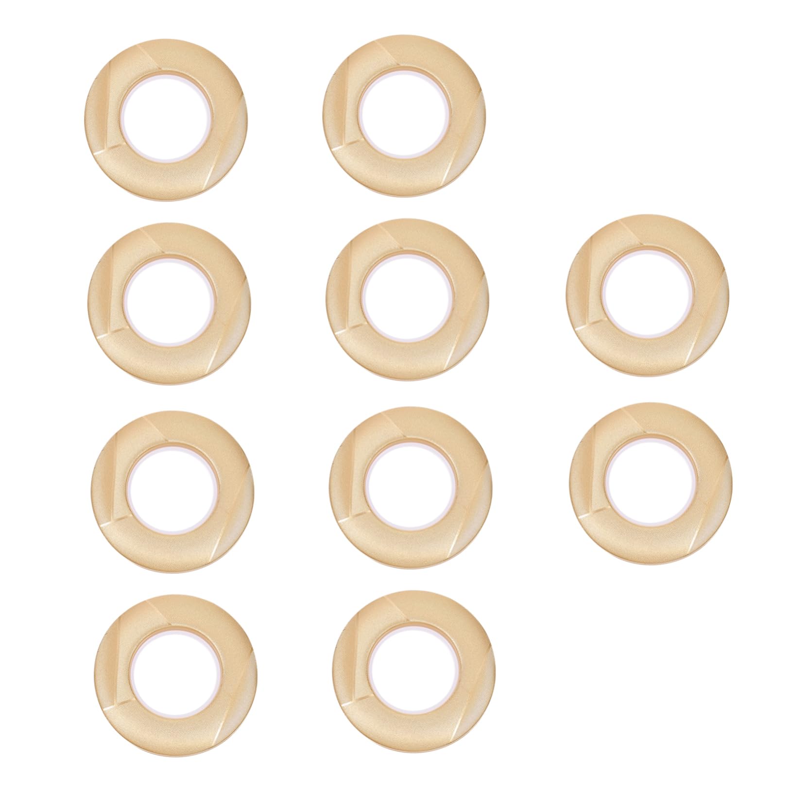Anillo perforado para cortina de plástico resistente con 80 hebillas duraderas 1