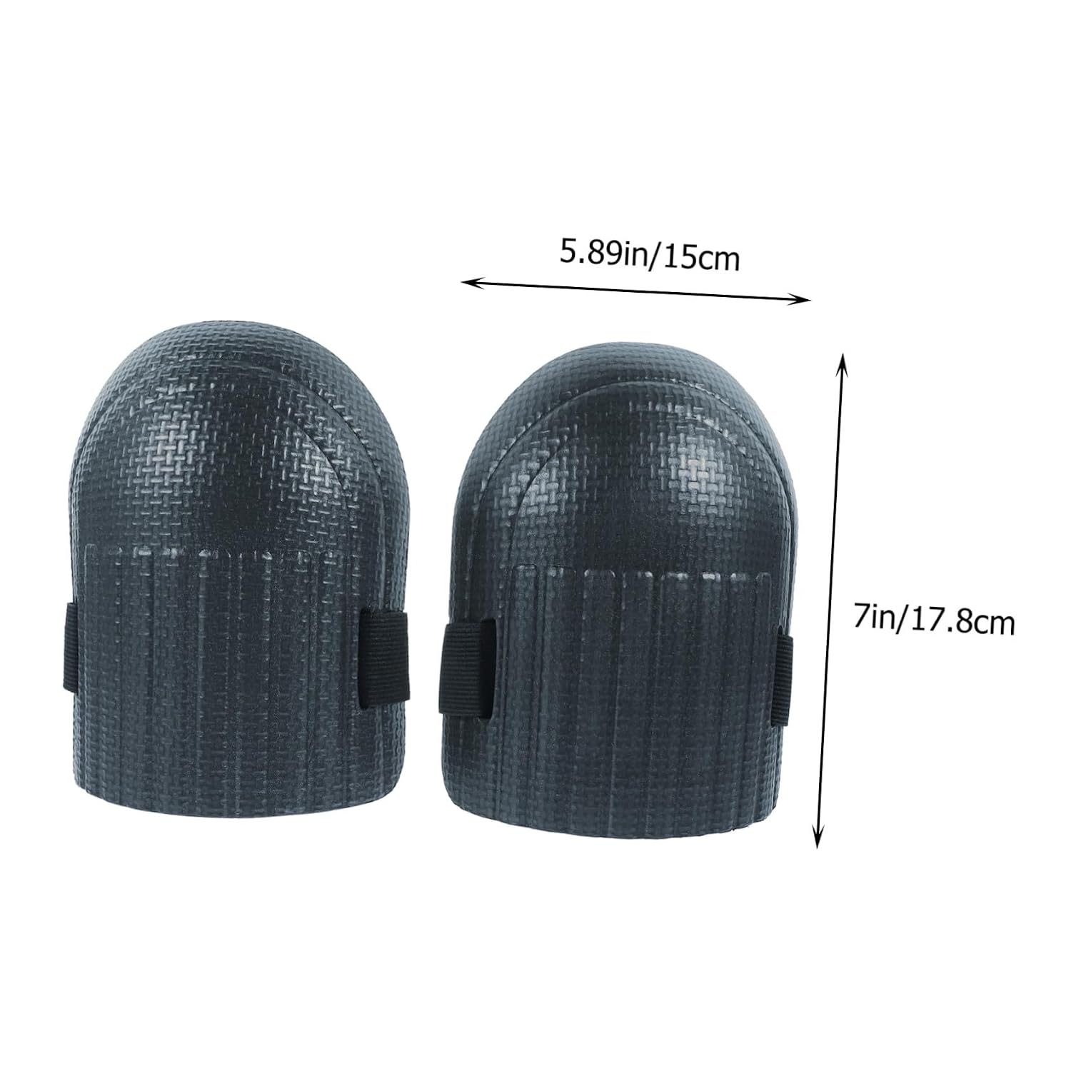 Work Kneepads with Built-in Knee Guards, 4pcs Heavy-duty Knee Pads for Men Construction, Sturdy Protective Pads for Factory, Gardening, and Repair Work