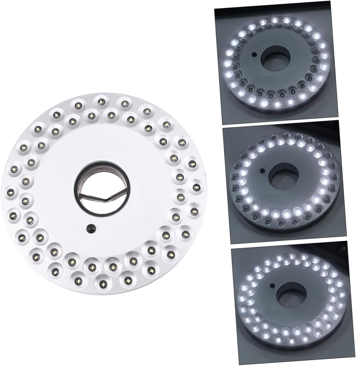 2pcs 48 48 Camping Lamp Battery Operated Patio Umbrella Light Umbrella Pole Light for Camping Hiking Tent Emergency