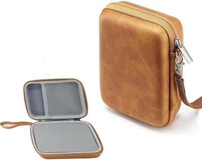 Guitar Pick Holder Guitar Accessory Storage Pouch Guitar Guitar Picks Organizer Case Compatible All Size Picks Storage Pouch Box-Bag for Fender, ChromaCast Guitar Accessory Storage Pouch (Brown)
