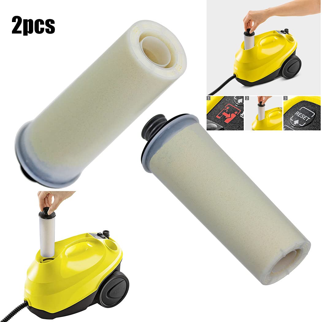 2 StüCk Dampf Reiniger Kartusche Entkalkung Stift für KäRcher SC3 Serie SC 3 Easyfix/SC3MX/SC3 127V BR Entkalkung Filter