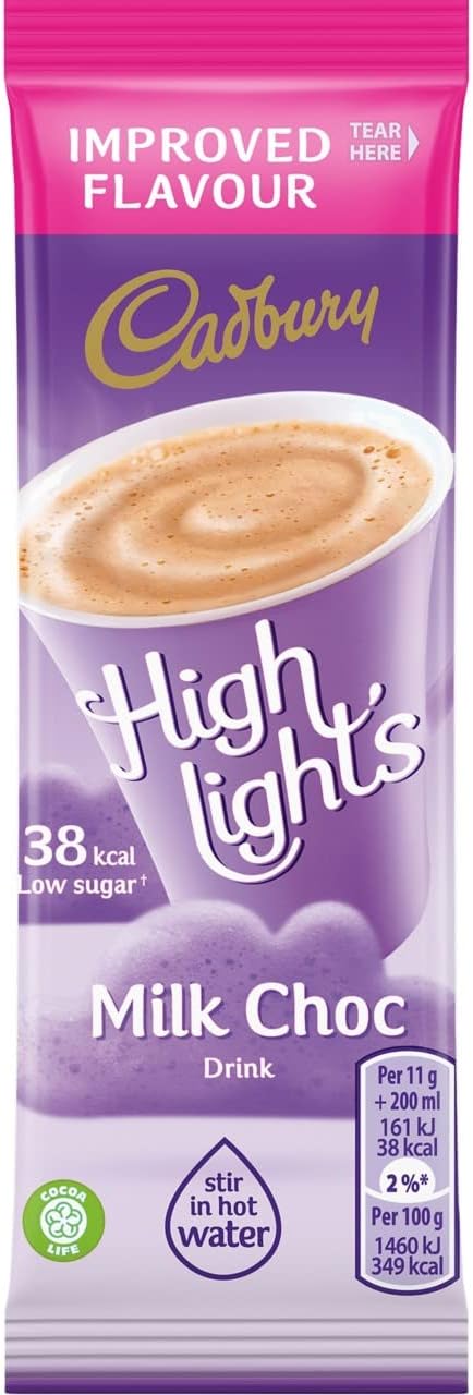 Cadbury Highlights Instant Hot Chocolate, 11 g