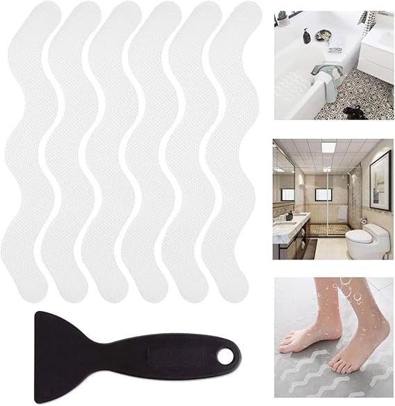 Gemormonee Non Slip Bathtub Stickers 24 Pack Anti Slip