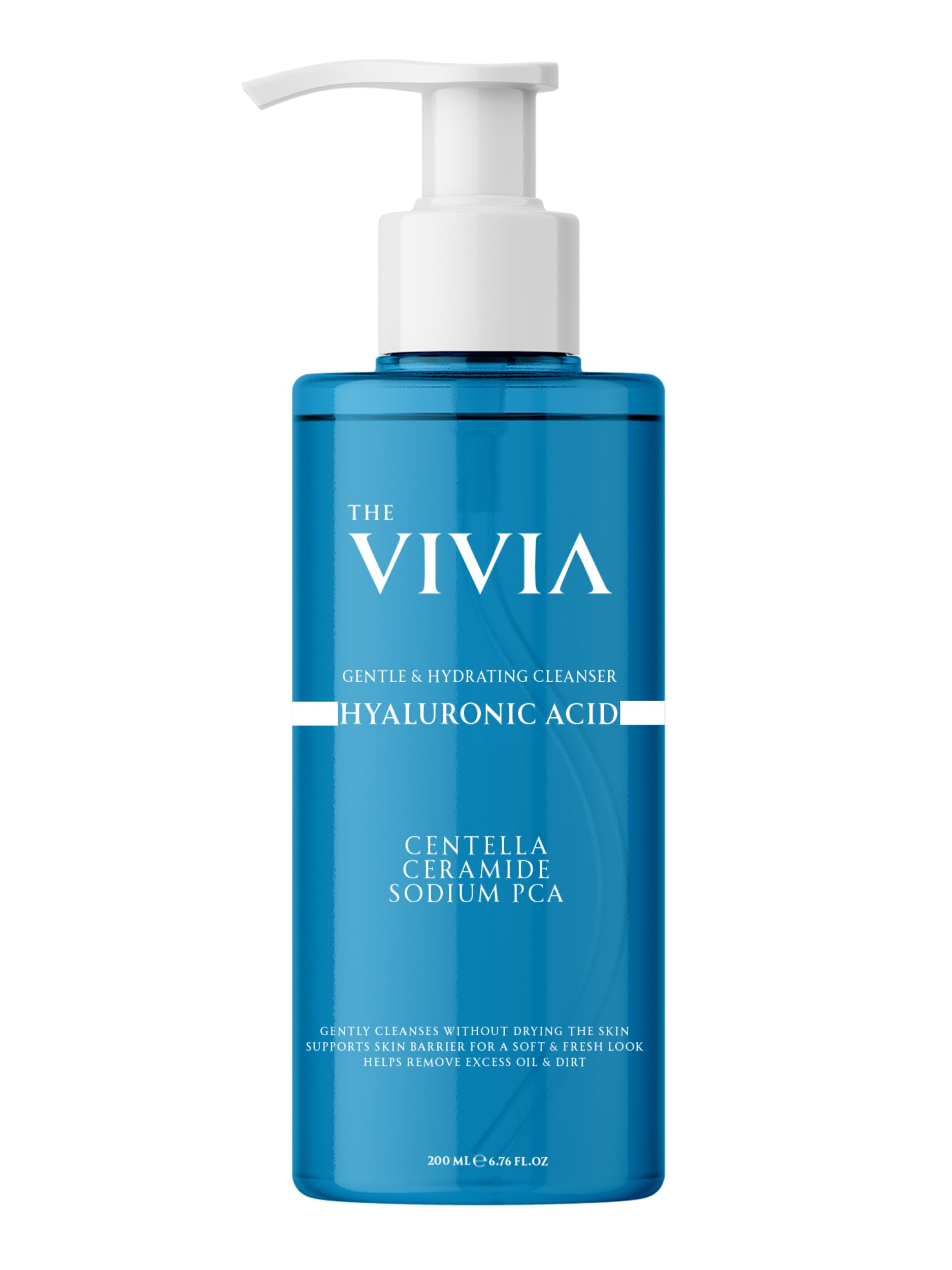 The Vivia Sebum Dengeleyici, ve Siyah Nokta Karşıtı Yüz Temizleme Jeli Tüm Cilt Tipleri 200 ml