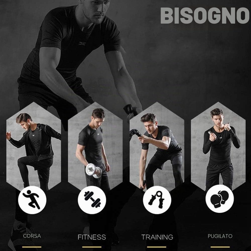Abbigliamento da palestra da uomo Sport Running Set Fitness Allenamento Tute