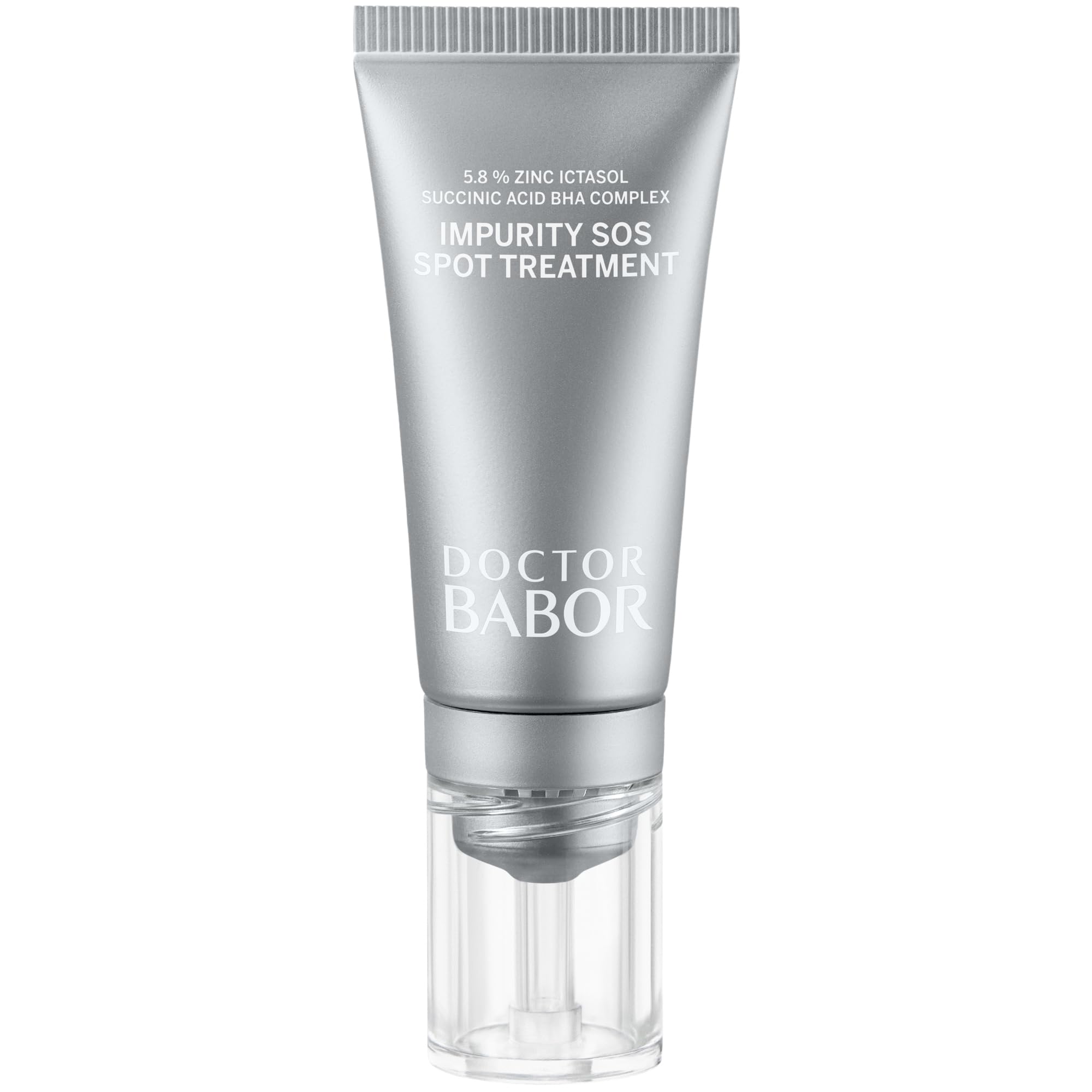 DOCTOR BABOR Impurity SOS Spot Treatment | Gezielte und Akute Anti-Pickel-Pflege für unreine Haut oder Mischhaut | Verbessert punktgenau und effektiv das Hautbild | vegan | 15ml