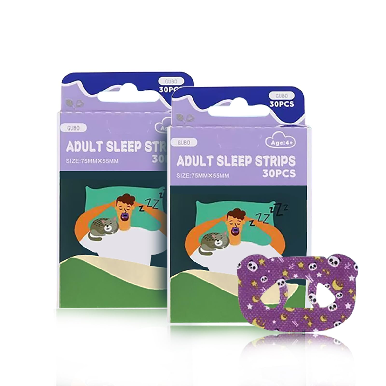 Randfooy 60 Counts Mouth Tape for Sleeping Sleep Strips for Sleeping, Loud Snoring, Mouth Breathing, and Night Time Sleeping, Sleep Tape for Your Mouth