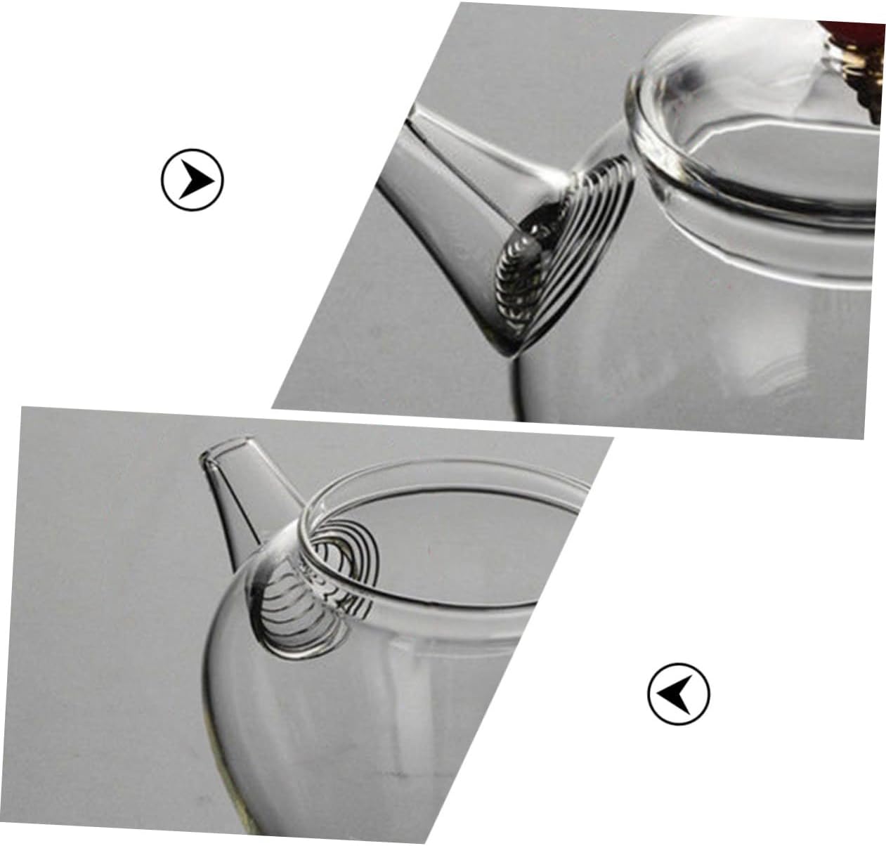 Zerodeko 100pcs Stainless Steel Tea Infuser Strainers for Teapot Spouts Practical Tea Filters for Easy to Clean Kitchen Gadgets