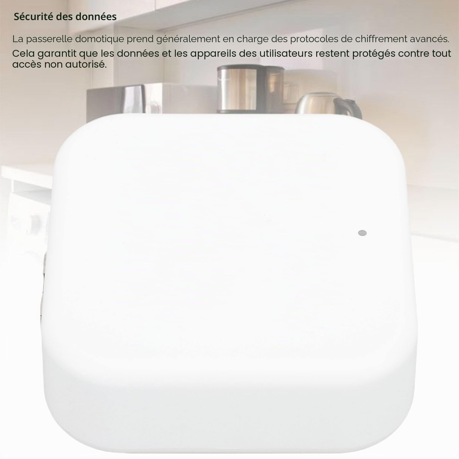 Sxhlseller Passerelle Intelligente pour le Contrôle de la Maison Intelligente | Connectivité WiFi Bluetooth RJ45, Compatible avec L'application TTLock pour Serrures et Haut-parleurs