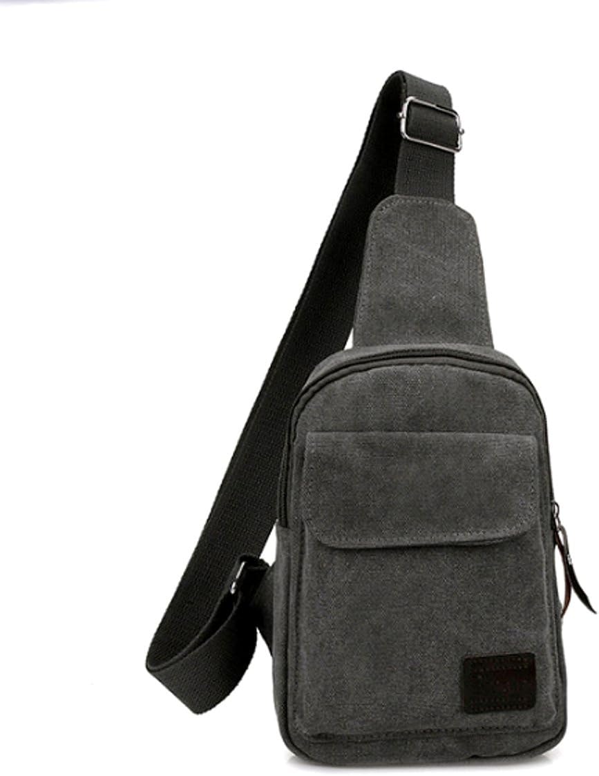 Canvas Chest Pack Single Shoulder Bag