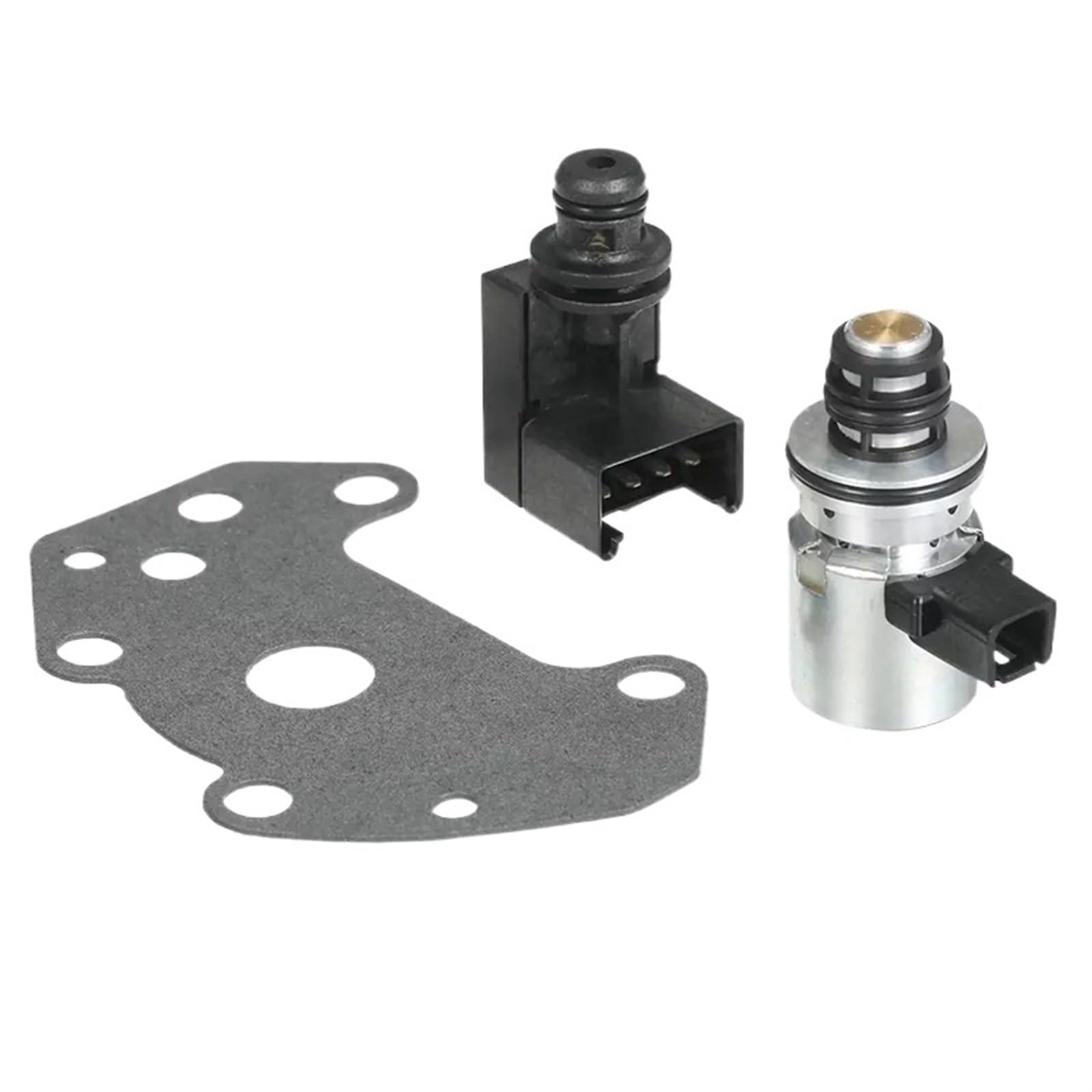Wxnlbb One Color 47Re, 42Re, A500, A518 Transmission Solenoid Valve + Sensor + Paper Pad Kit Compatible With Dodge Jeep