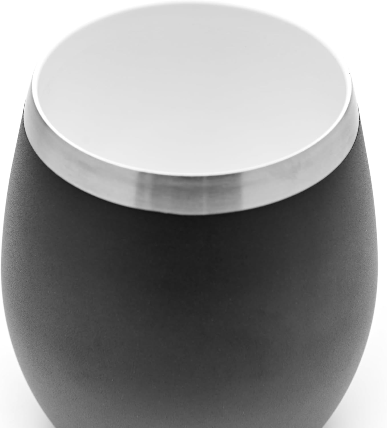 BALIBETOV Complete Yerba Mate Set - Modern Mate Gourd, Thermal Flask, Yerba Container, Bombilla and Cleaning Brush Included - All Premium Quality 304 18/8 Stainless Steel (Black) - Image 3