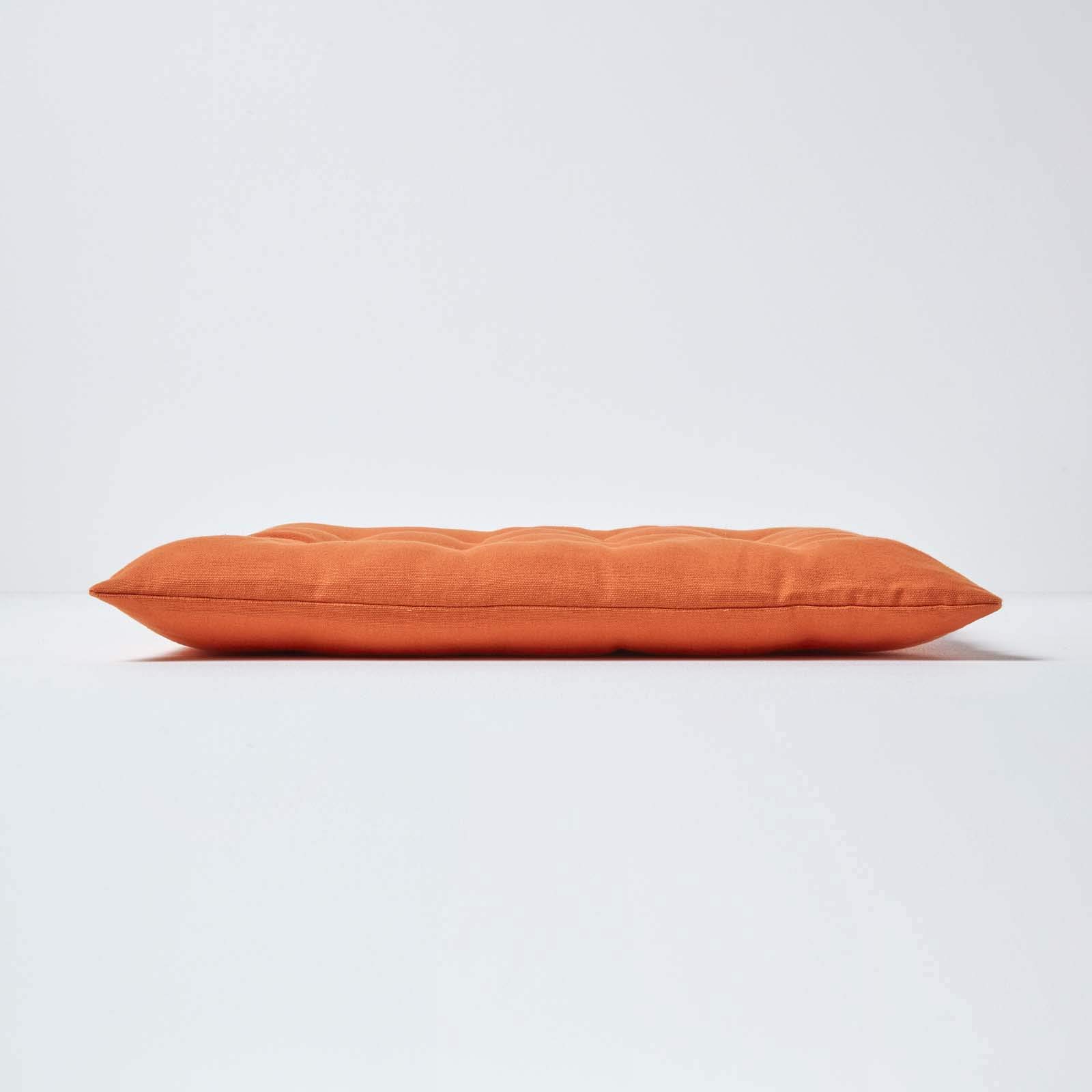 Enjoy Home Cuscino LOLA In Cotone Terracotta - 40x40 Cm - Sfoderabile Con Cerniera - 100% Cotone - 3