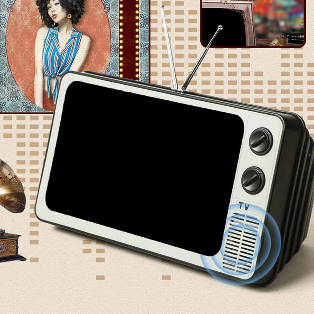 Amazon.com: GHRYTY Retro TV Desktop Mobile Phone Holder,Portable