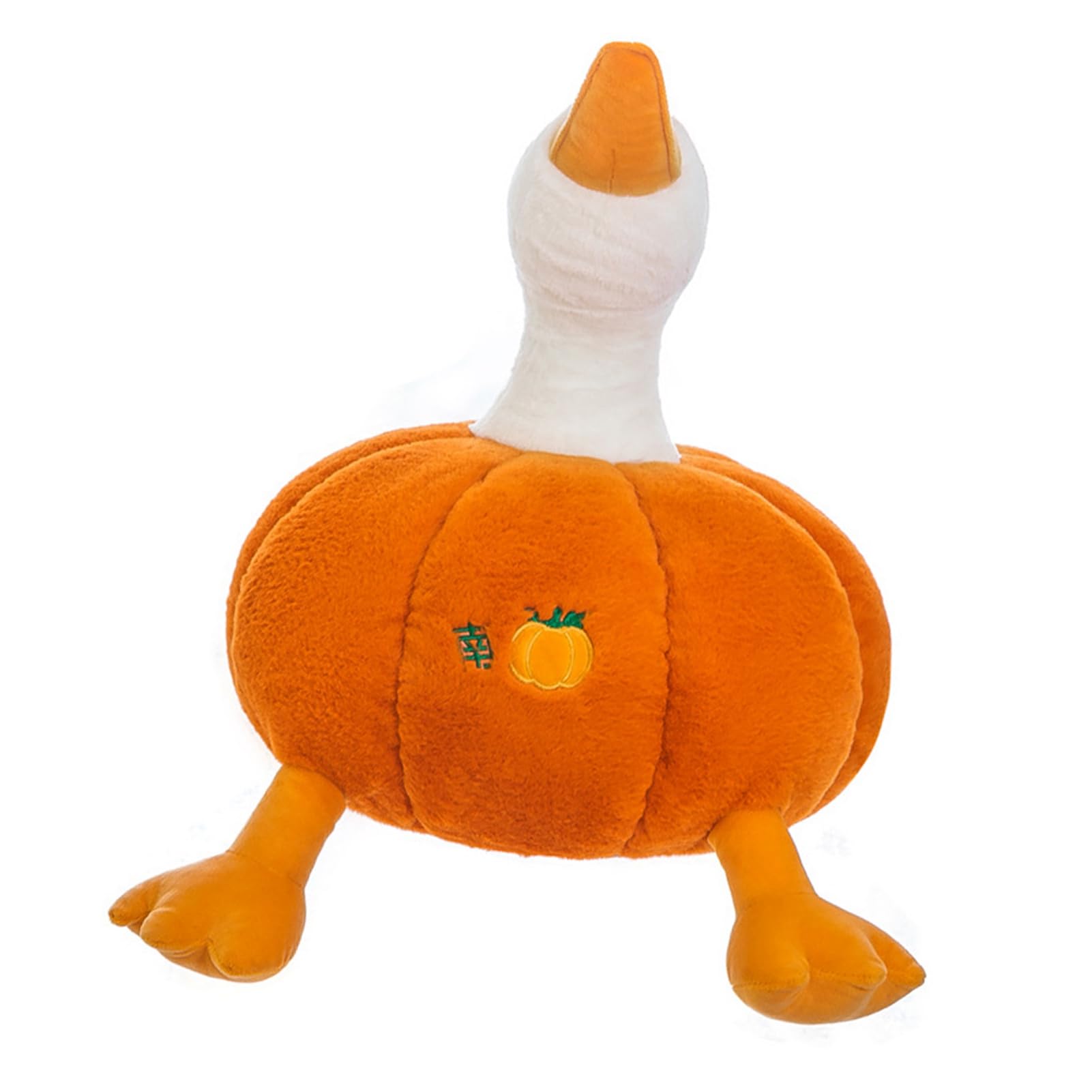 Cuscino per Bambola di Peluche di Zucca di Cartone Animato Morbido Tessuto Elastico per Bambini Che Dormono 1 unità (55 cm/21,7 pollici)