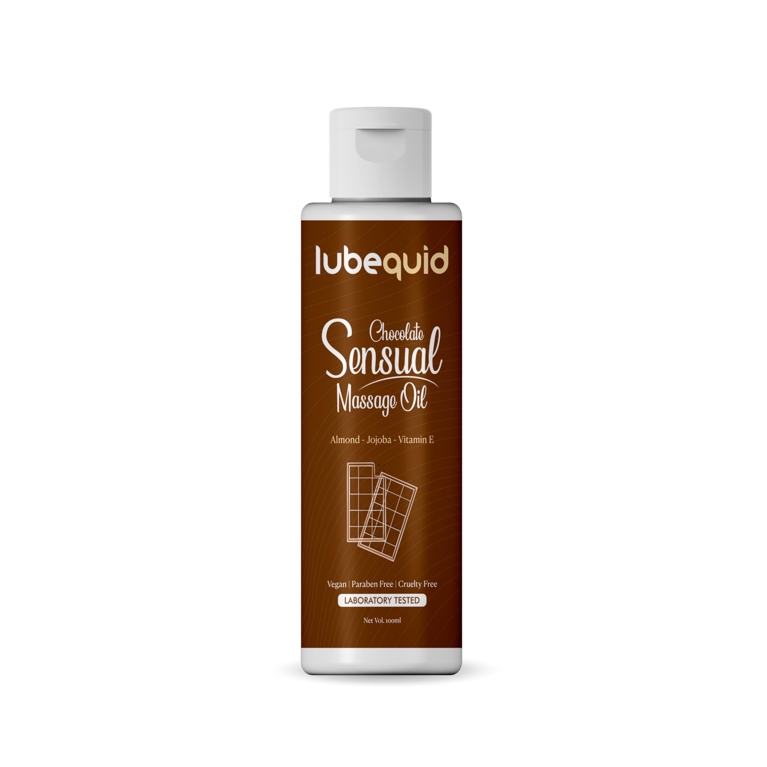 Lubequid Sensual Massage Oil for Couples - Alluring Tropical Full Body Massage Oil for Date Night and Nourishing Body Oil with Almond Oil - Vegan Non Staining Smooth Gliding Formula-Chocolate Scent (B0CPSJDGBF) Amazon Price History, Amazon Price Tracker