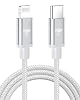 Aioneus USB C to Lightning Cable, 1M Fast USB C iPhone Charger Cable MFi Certified Lightning to Type C Charger PD Fast Charging Cord for iPhone 11 14 14 Pro Max 13 Pro Max 12 8 Plus, White