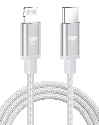 Aioneus USB C to Lightning Cable, 1M Fast USB C iPhone Charger Cable MFi Certified Lightning to Type C Charger PD Fast Charging Cord for iPhone 11 14 14 Pro Max 13 Pro Max 12 8 Plus, White