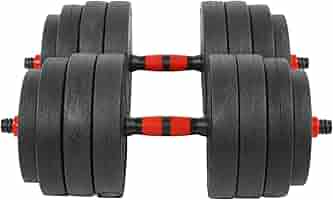 Amazon | Fkstyle ダンベル 可変式 20kg 40kg ダンベルセット 2