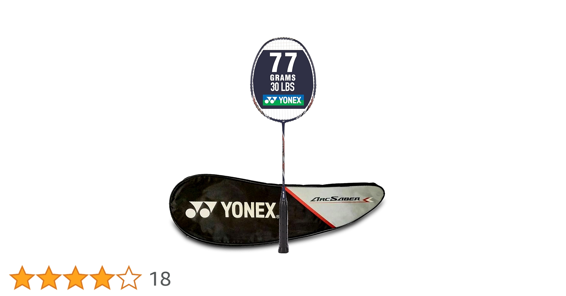 YONEX ARC-Saber バドミントンラケット G4 Amazon | ヨネックス バドミントンラケット Arcsaber 73ライト