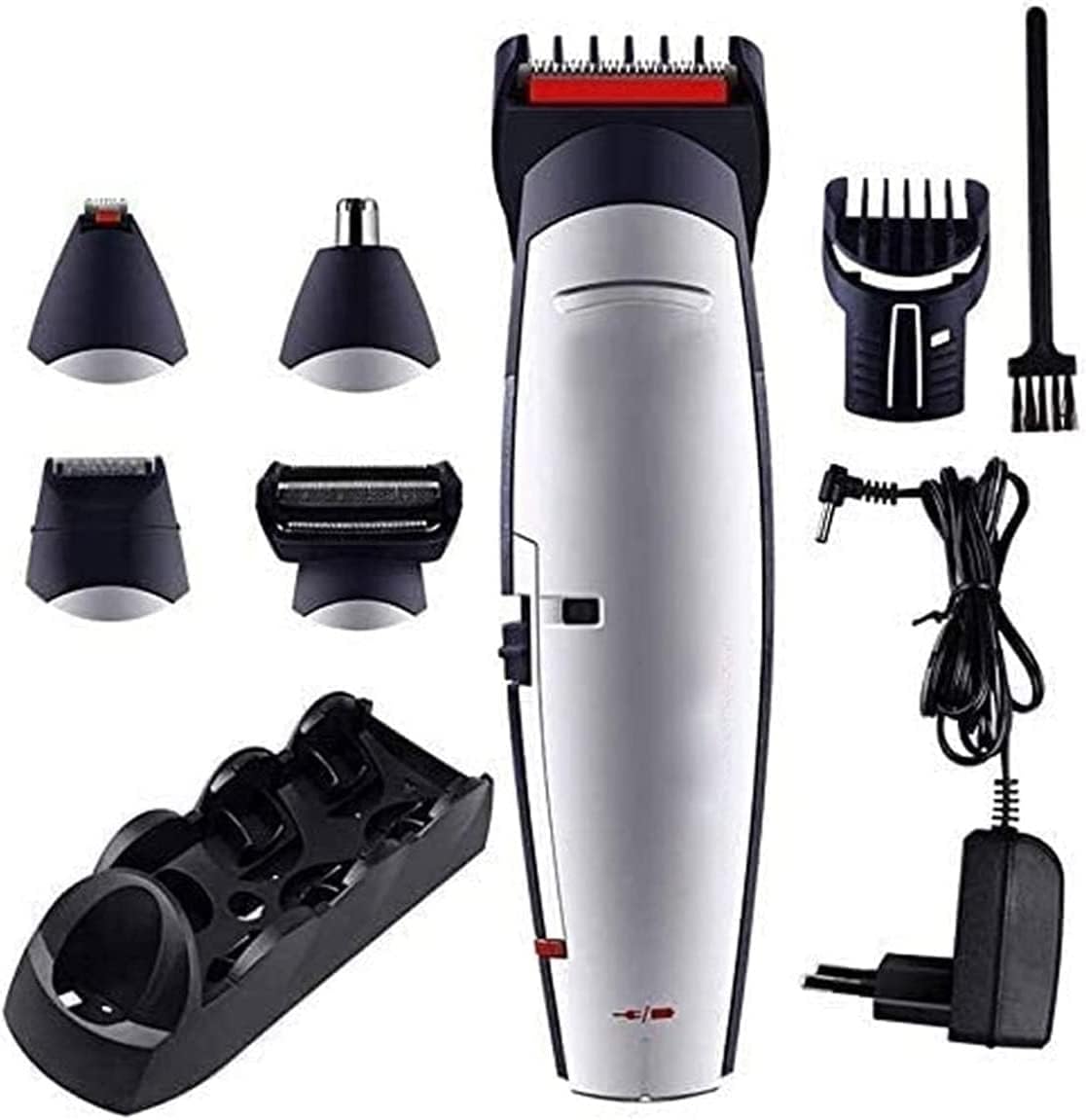 Mens Hair Clipper Beard Trimmer Grooming kit Hair Trimmer Mustache Trimmer Body Groomer Trimmer for Nose Ear Facial Hair Cordless Waterproof 5 in 1