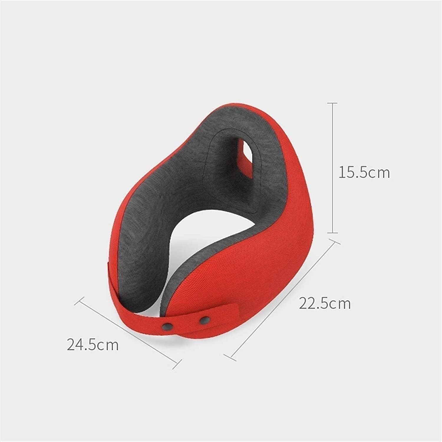 Neck Pillow Travel Pillow Cervical Neck Cushion U-Shaped Pillow, Upgraded Travel Neck Pillow for Airplane Pure Memory Foam Travel Pillow for Flight Headrest Sleep,