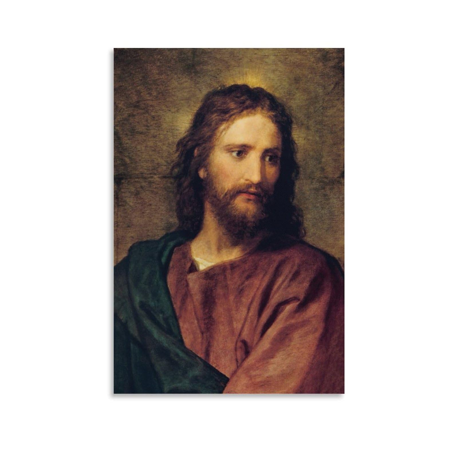 イエス・キリストの肖像画（油彩F4号333✖️242㎜）額装なし Amazon.co.jp: JESUS CHRIST イエス・キリスト 肖像画 タペストリー